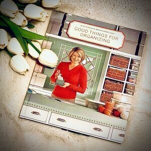 ♥️ Vintage Martha Stewart Living Good Things for Organizing hardcover book